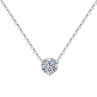 Collana Donna in Argento Moissanite NGVUR10